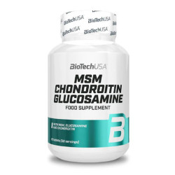 BioTech MSM Chondroitin Glucosamine 60 tabs