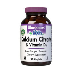 Bluebonnet Nutrition Calcium Citrate & Vitamin D3