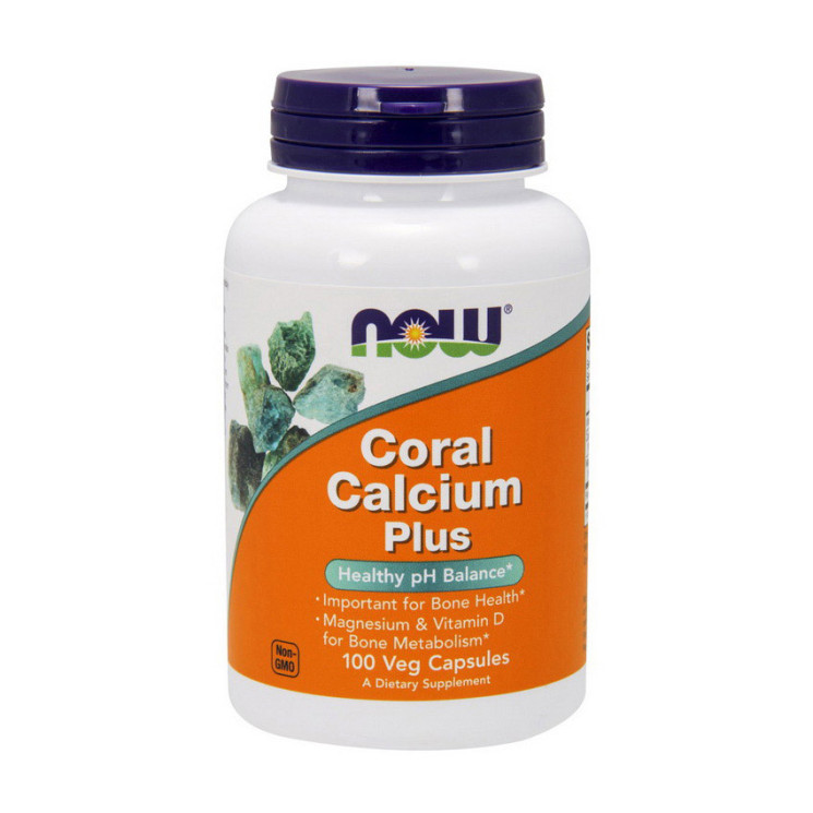 NOW Coral Calcium Plus 100 veg caps