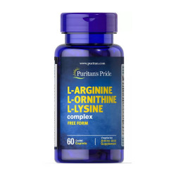 Puritan's Pride L-Arginine L-Ornithine L-Lysine