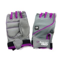 Fitness Gloves Grey/Violet