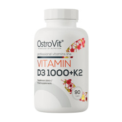 OstroVit Vitamin D3 1000 + K2