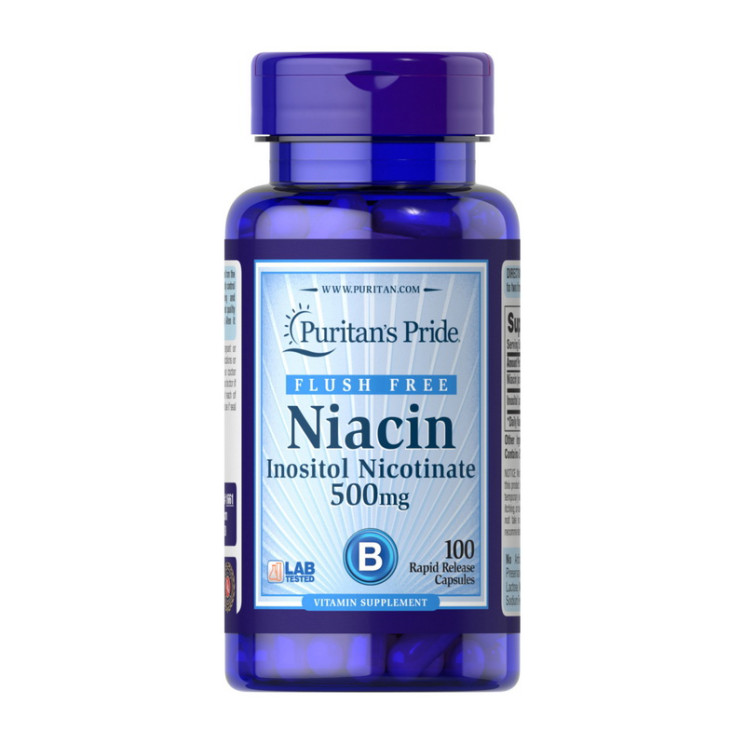 Puritan's Pride Niacin 500mg