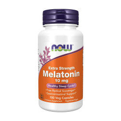 NOW Melatonin 10mg extra strength