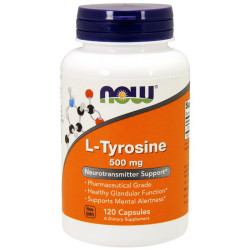NOW L-Tyrosine 500 mg 120 caps