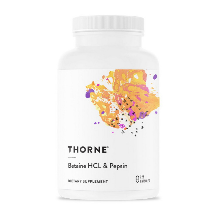 Thorne Research Betaine HCL & Pepsin