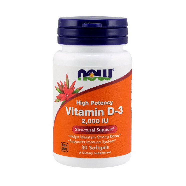 NOW Vitamin D-3 2000 IU