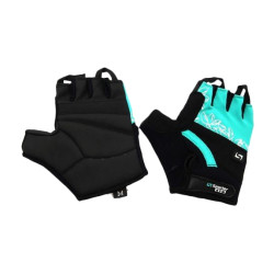 Girl Gripps Gloves Black/Turquoise