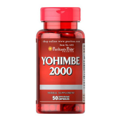 Yohimbe 2000mg 50 capsules