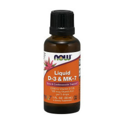 NOW Liquid D-3 & MK-7 2500 IU 30ml