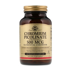 Solgar Chromium Picolinate 500mcg 120 veg caps