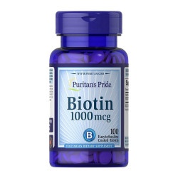 Biotin 1000mcg 100 tab