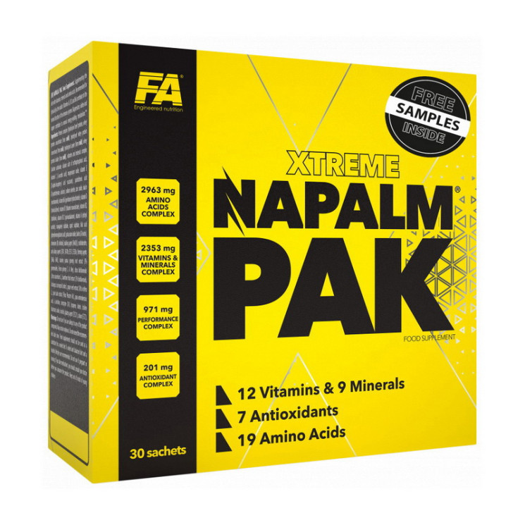 Fitness Authority Napalm Pak 30 sachets