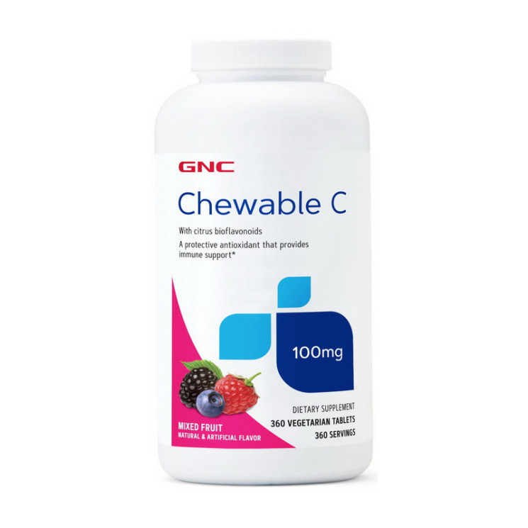 GNC Chewable C 100mg