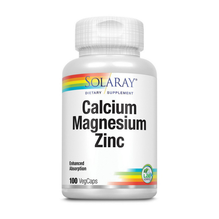 Solaray Calcium Magnesium Zinc