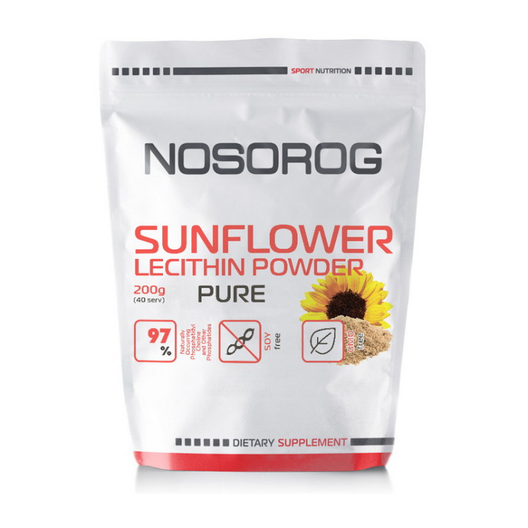 NOSOROG Sunflower Lecithin Powder 200g