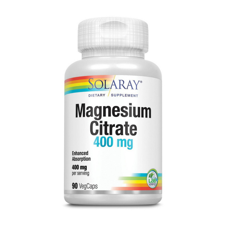Solaray Magnesium Citrate 400mg
