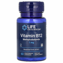 Life Extension Vitamin B-12 methylcobalamin 1mg