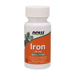 NOW Iron 18mg