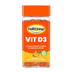 Haliborange Vit D3 1000 IU 45 gummies