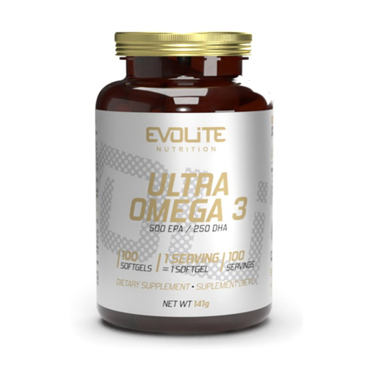 Evolite Nutrition Ultra Omega 3 500/250 100 sgels
